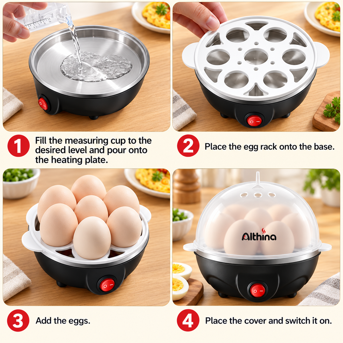 Althina Rapid Egg Cooker