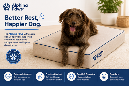 Alphina Paws Premium Orthopedic Pet Bed