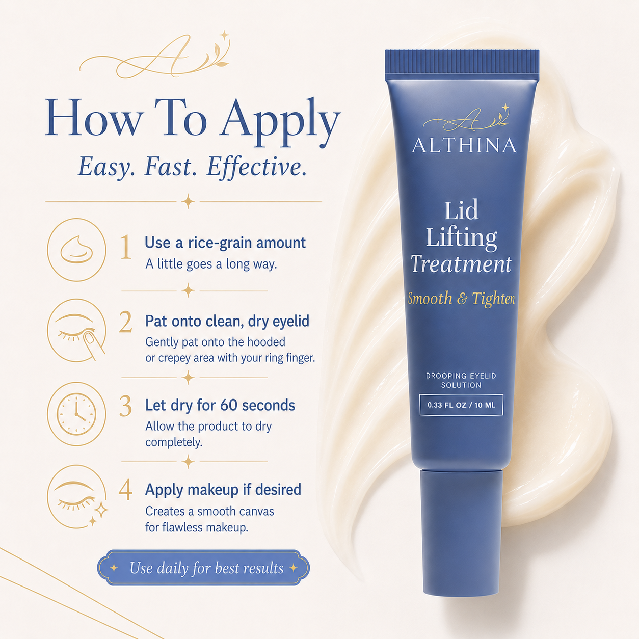ALTHINA Lid Lifting Treatment